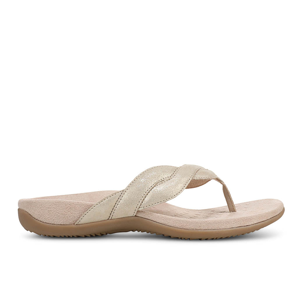 Womens Vionic Bella Braid in Gold — image 3