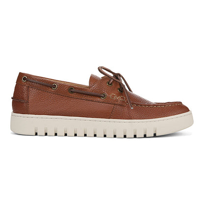 Mens Vionic Uptown Boat in Tan — image 3