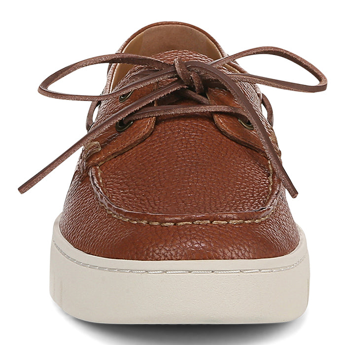 Mens Vionic Uptown Boat in Tan — image 5