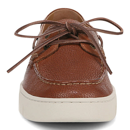 Mens Vionic Uptown Boat in Tan — image 5