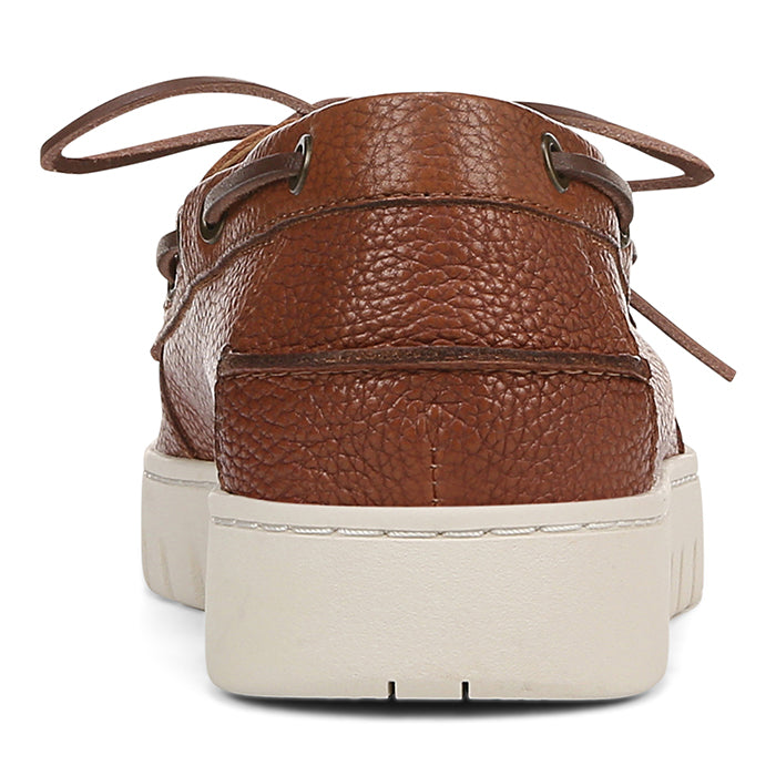 Mens Vionic Uptown Boat in Tan — image 6