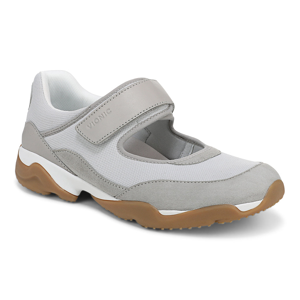 Womens Vionic Walk Slim Giselle in Vapor Grey/Silver — image 1