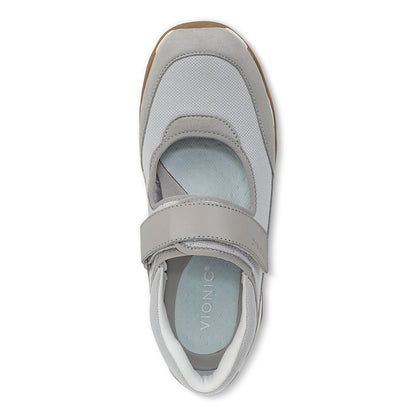 Womens Vionic Walk Slim Giselle in Vapor Grey/Silver — image 2