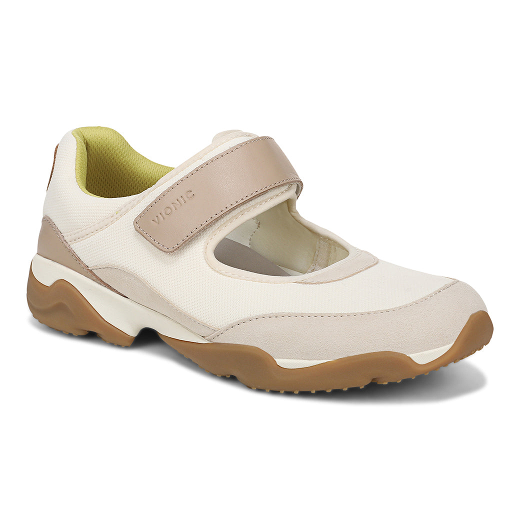 Womens Vionic Walk Slim Giselle in Ivory/Gold — image 1