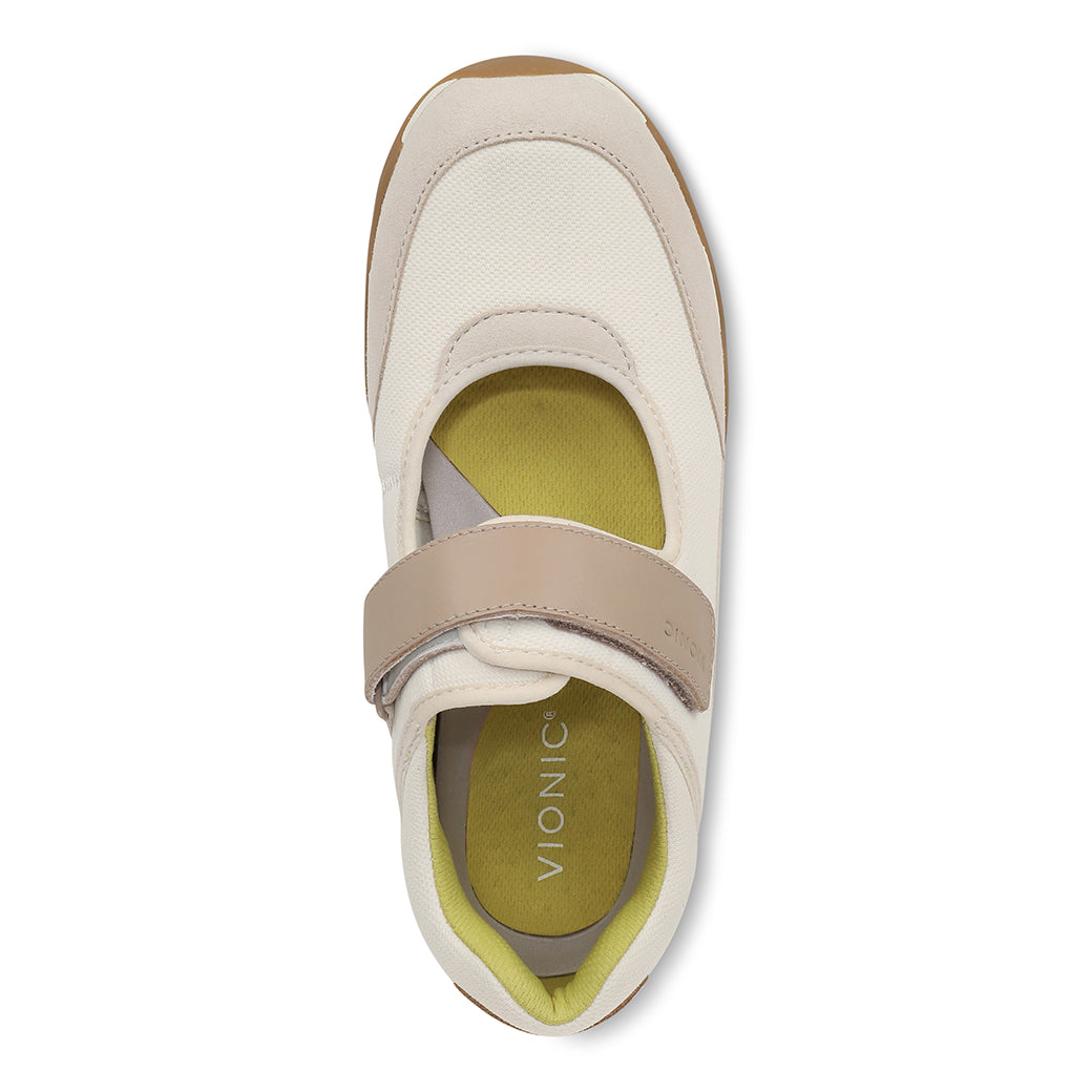 Womens Vionic Walk Slim Giselle in Ivory/Gold — image 2