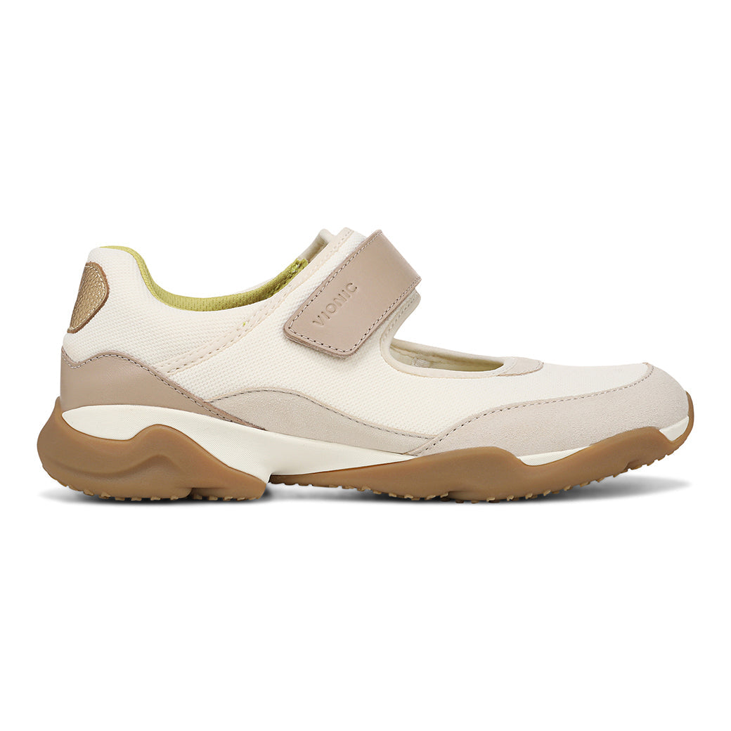 Womens Vionic Walk Slim Giselle in Ivory/Gold — image 3