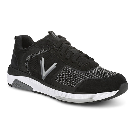 Mens Vionic Walk Strider Knit in Black — image 1