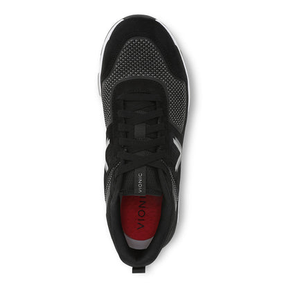 Mens Vionic Walk Strider Knit in Black — image 2