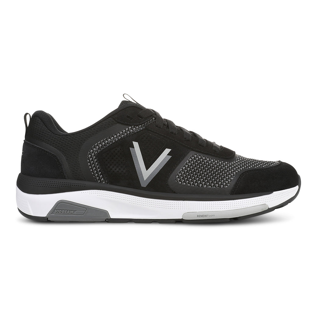 Mens Vionic Walk Strider Knit in Black — image 3