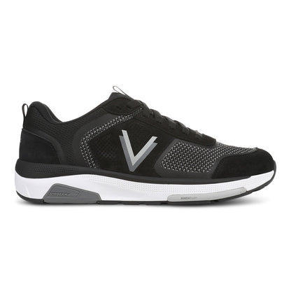 Mens Vionic Walk Strider Knit in Black — image 3