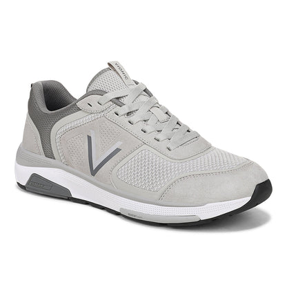 Mens Vionic Walk Strider Knit in Paloma Grey — image 1