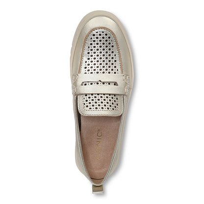 Womens Vionic Uptown Perf in Gold — image 2
