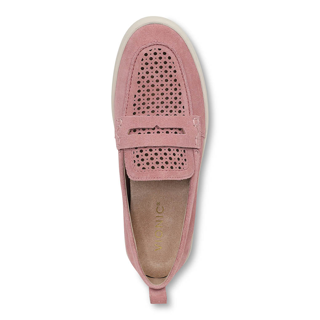 Womens Vionic Uptown Perf in Cinder Rose — image 2