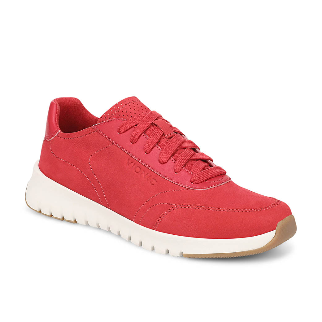 Womens Vionic Uptown Sneaker in Varsity Red — image 1
