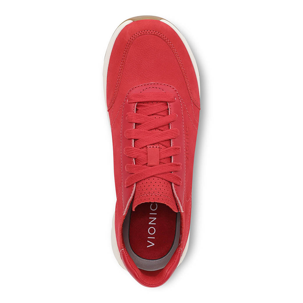 Womens Vionic Uptown Sneaker in Varsity Red — image 2