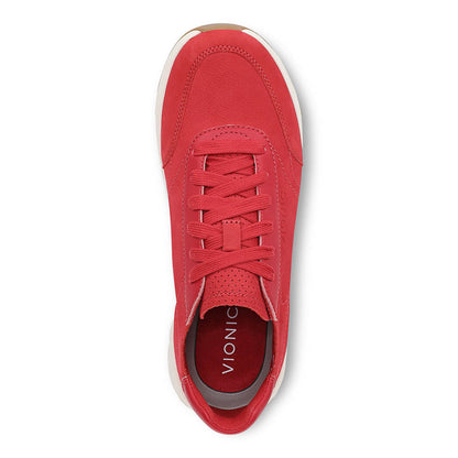 Womens Vionic Uptown Sneaker in Varsity Red — image 2