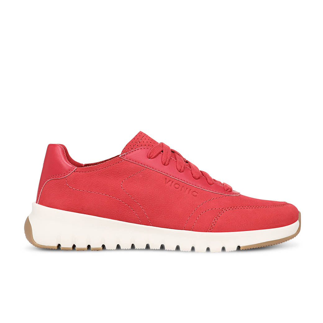 Womens Vionic Uptown Sneaker in Varsity Red — image 3