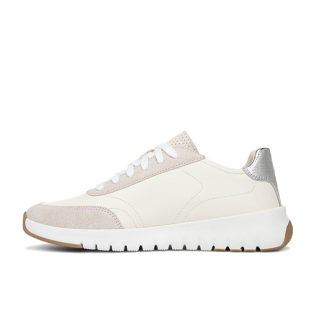 Womens Vionic Uptown Sneaker in Ivory/Silver — image 4