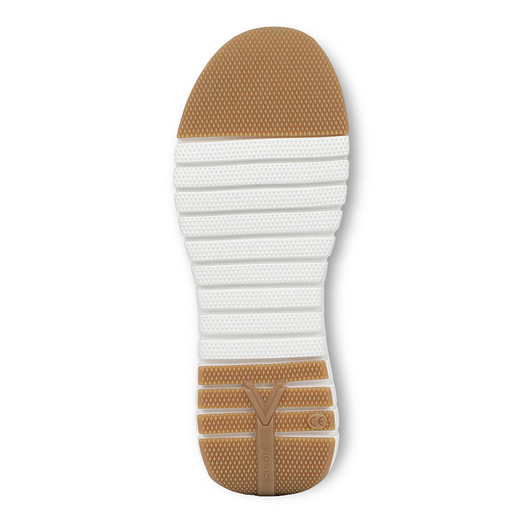 Womens Vionic Uptown Sneaker in Ivory/Silver — image 7