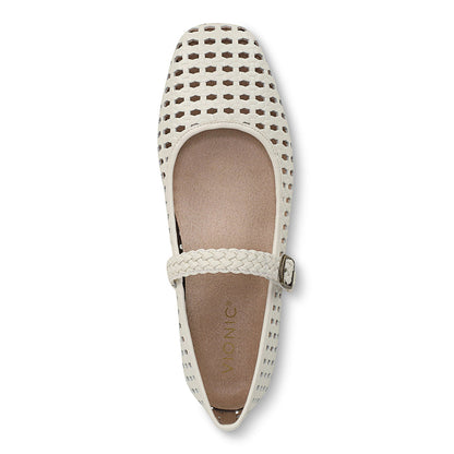 Womens Vionic Alameda Woven in Ivory — image 2