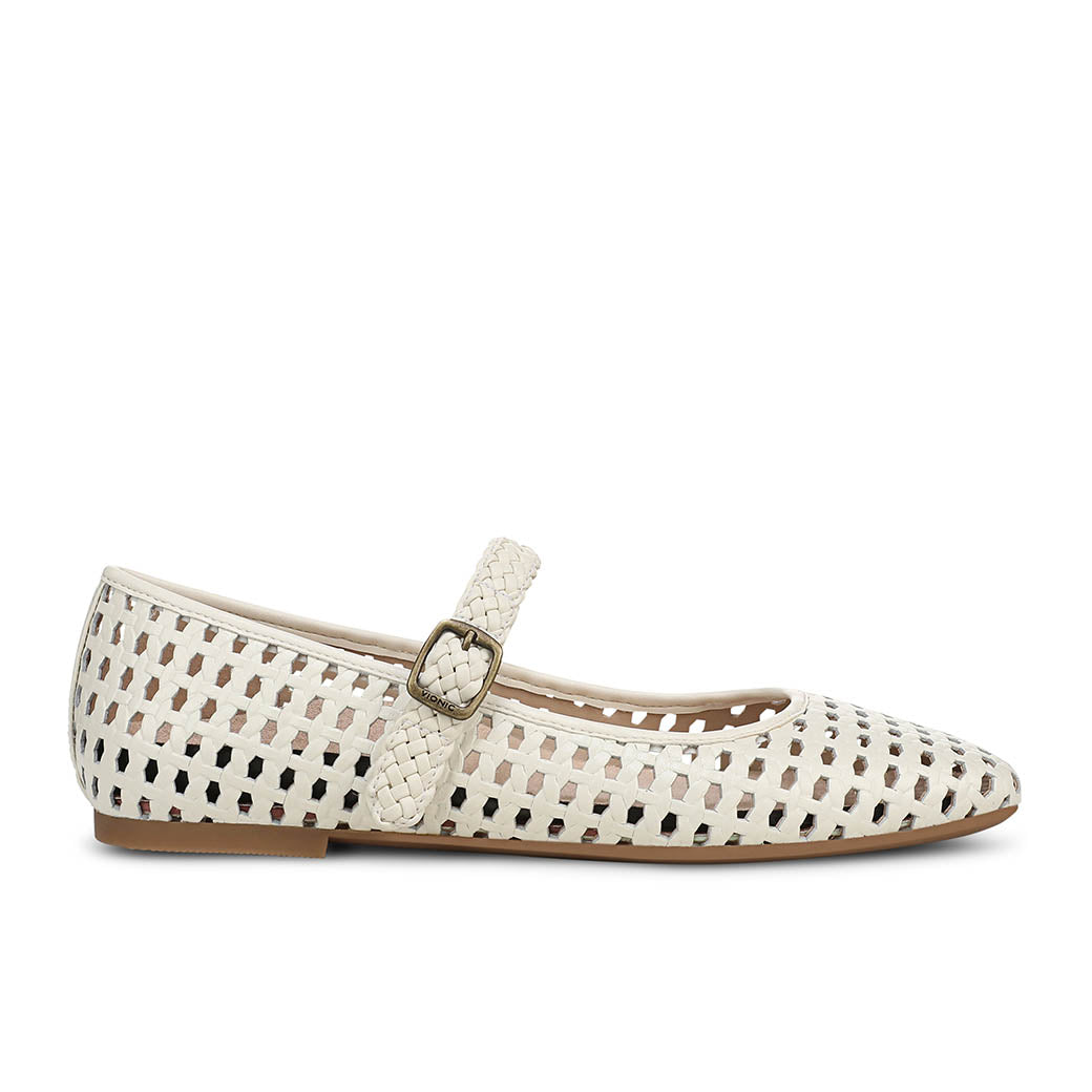 Womens Vionic Alameda Woven in Ivory — image 3