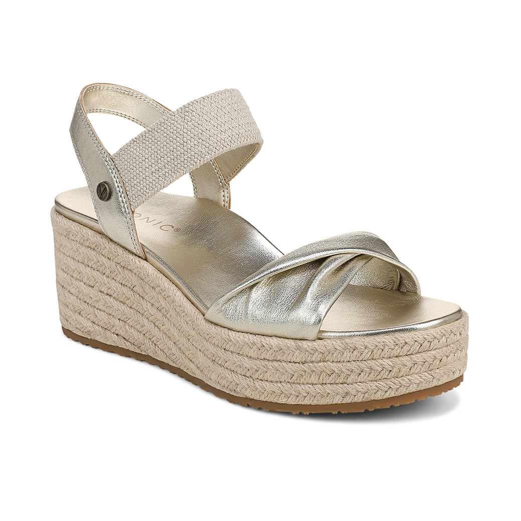 Womens Vionic Darla in Gold — image 1