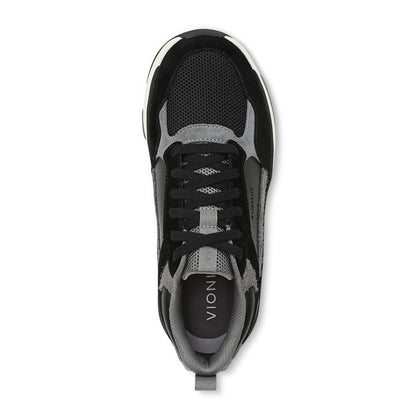 Womens Vionic Walk Strider Weekender in Black/Slate Grey — image 2