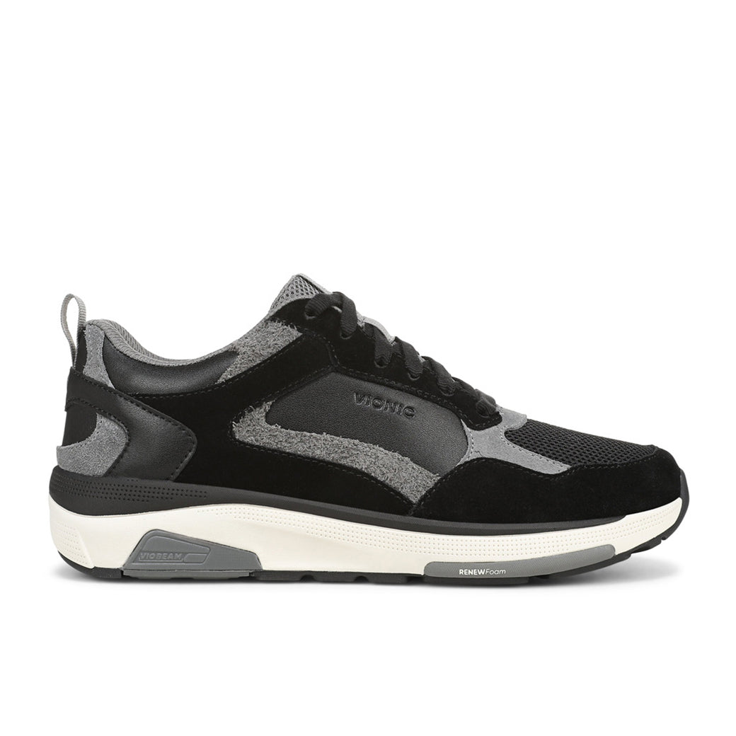 Womens Vionic Walk Strider Weekender in Black/Slate Grey — image 3