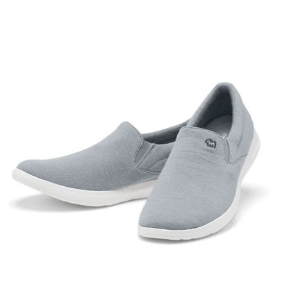 Merinos Slip On Sneaker in Stone Grey - Women's