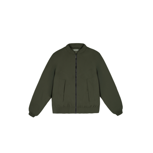 Men's Mist Bomber Jacket - Dark Moss