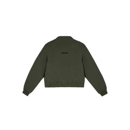 Women's Mist Bomber Jacket - Dark Moss