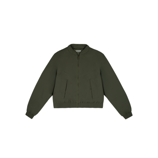 Women's Mist Bomber Jacket - Dark Moss