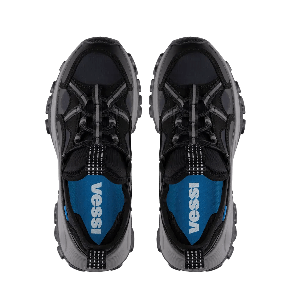 Women's Motu Sneaker - Black/Grey