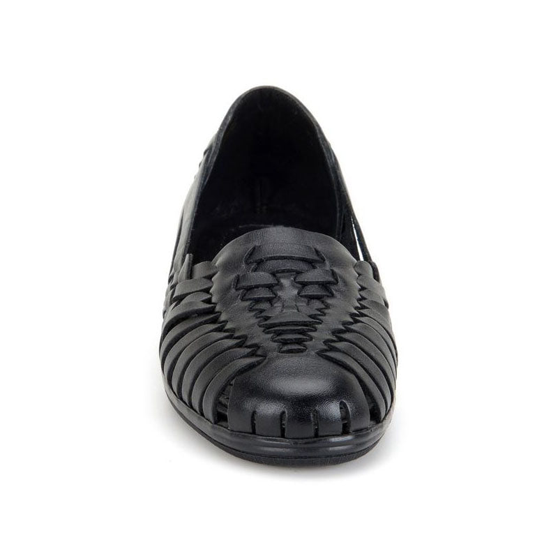 Softspots Trinidad Huarache Flats in Black