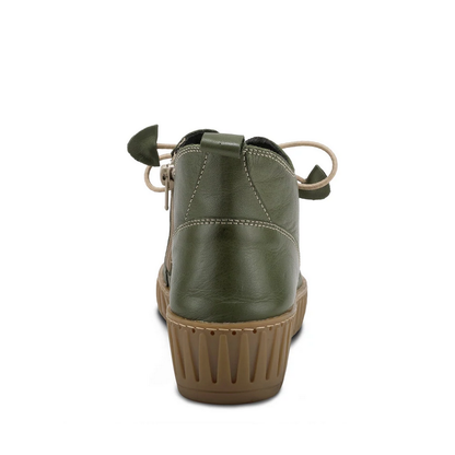 Spring Step Nespea Bootie in Olive - Women's