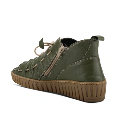 Spring Step Nespea Bootie in Olive - Women's