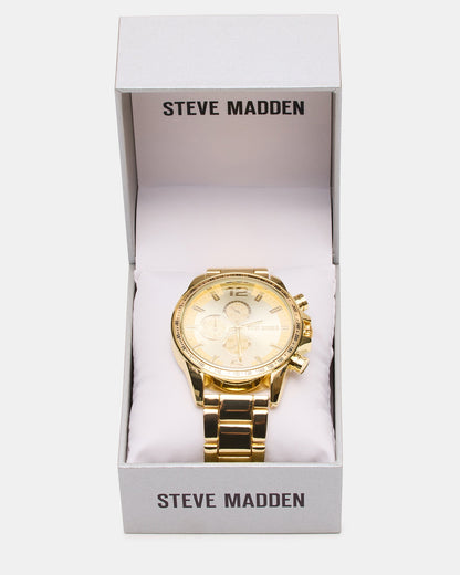 MEN'S STAINLESS STEEL WATCH GOLD
