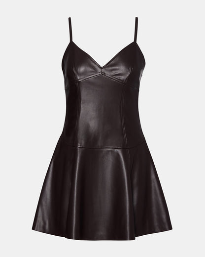 ABBOTT DRESS FOSSIL BROWN