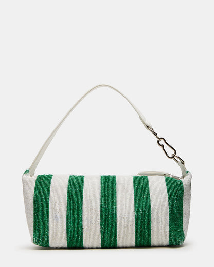 EMERSYN BEADED BAG GREEN MULTI