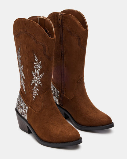 KIDS' YEEHAH BROWN