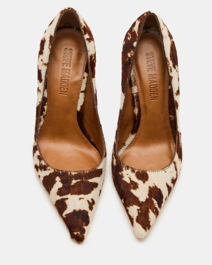 NOIR BROWN COW PRINT