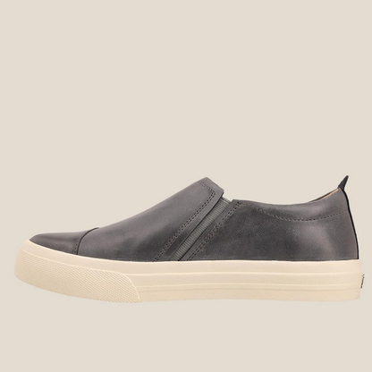 Taos Twin Gore Lux Slip On in Steel - Women's