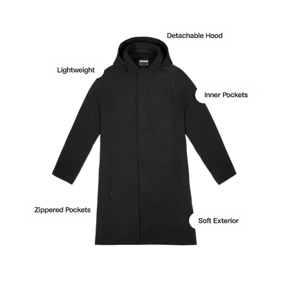 Men's Trinity Rain Jacket - Black