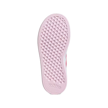 adidas Unisex Kid's Grand Court 2.0  Elastic Lace Shoes