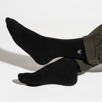 Lifestyle Crew Socks - Black