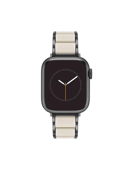 Rubberized Link Bracelet Band for Apple Watch®