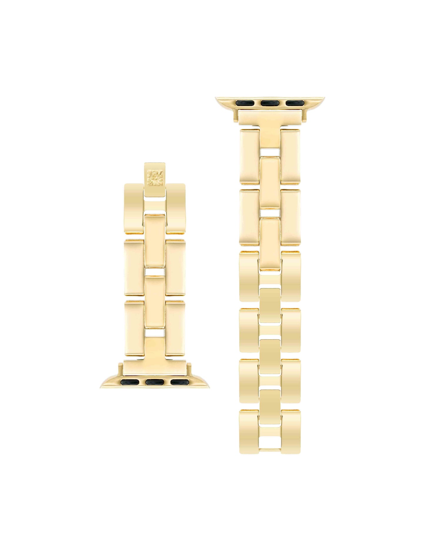 Polished Metal Link Bracelet  Band for Apple Watch®