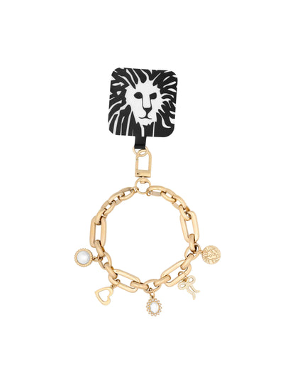 Charm Chain Link Wrist Strap for iPhone®