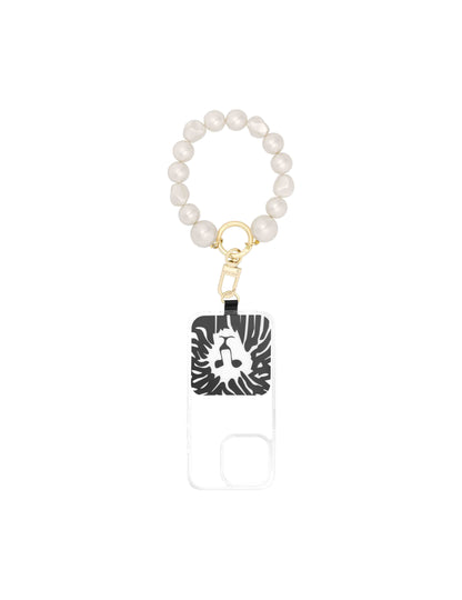 Faux Pearl Wrist Strap for iPhone®