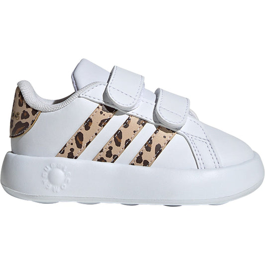 adidas BABY-BOY'S GRAND COURT 2.0 HOOK AND LOOP SNEAKER
